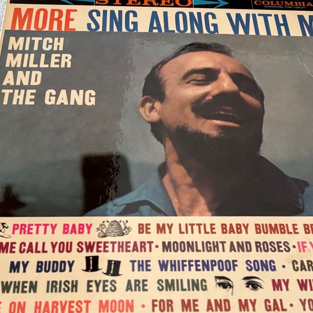 Mitch Miller and the gang  Vinyl Record